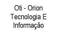 Logo Oti - Orion Tecnologia E Informação em Ilha Amarela