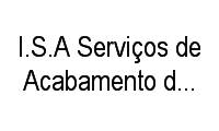 Logo I.S.A Serviços de Acabamento da Mão de Obra na Construção Civil em Jardim Maria Inês