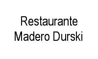 Logo Restaurante Madero Durski em Santa Cândida