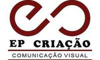Logo EP Criação - Comunicação Visual em Manguinhos