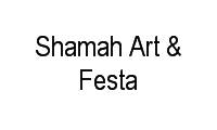 Logo Shamah Art & Festa em Três Vendas