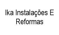 Logo Ika Instalações E Reformas