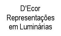 Logo D'Ecor Representações em Luminárias em Centro