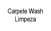 Logo Carpete Wash Limpeza