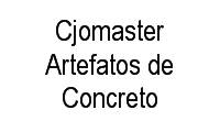 Logo Cjomaster Artefatos de Concreto em Cará-cará