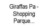 Logo Giraffas Pa - Shopping Parque Shopping Belém em Parque Verde