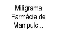 Logo Miligrama Farmácia de Manipulcao Ltda Pai em Bairro Alto