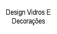 Logo Design Vidros E Decorações em Cachoeira
