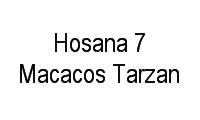 Logo Hosana 7 Macacos Tarzan em Papagaio