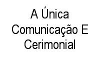 Logo A Única Comunicação E Cerimonial