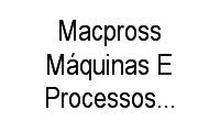 Logo Macpross Máquinas E Processos Indistriais