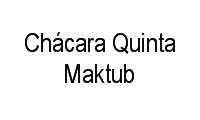 Logo Chácara Quinta Maktub