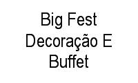 Logo Big Fest Decoração E Buffet em Damas