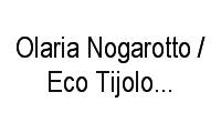 Logo Olaria Nogarotto / Eco Tijolo / Tijolo Ecològico em Centro