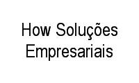 Logo How Soluções Empresariais em Rebouças