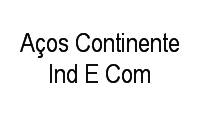 Logo Aços Continente Ind E Com em Vila Aeroporto