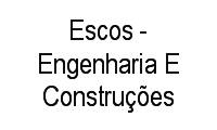 Logo Escos - Engenharia E Construções Ltda em Centro