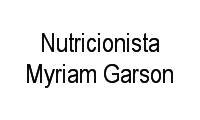 Logo Nutricionista Myriam Garson em Leblon