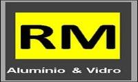 Logo RM Alumínio e Vidros - Esquadria de Alumínio em Rocha Miranda