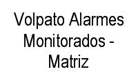 Logo Volpato Alarmes Monitorados - Matriz em Navegantes