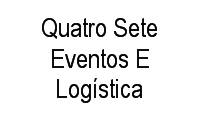 Logo Quatro Sete Eventos E Logística