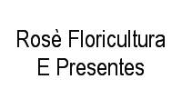Logo Rosè Floricultura E Presentes em Aldeia