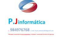 Logo P.J Informática em Rio Doce