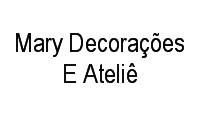 Logo Mary Decorações E Ateliê em Jardim Europa