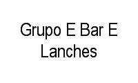 Logo Grupo E Bar E Lanches em Vila Nova Conceição
