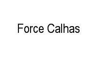 Logo Force Calhas em Xaxim