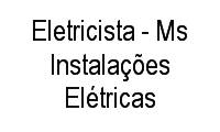Logo Eletricista - Ms Instalações Elétricas em Centro