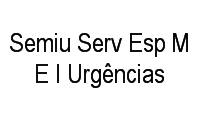 Logo Semiu Serv Esp M E I Urgências em Vicente de Carvalho