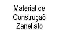 Logo Material de Construçaõ Zanellato em Serraria