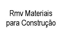 Logo Rmv Materiais para Construção em Nova Esperança