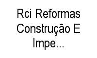Logo Rci Reformas Construção E Impermeabilização em Antonina