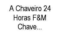 Logo A Chaveiro 24 Horas F&M Chave Codificada E Carimbo em Aldeota