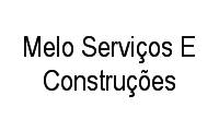 Logo Melo Serviços E Construções em Lago Azul