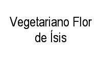 Logo Vegetariano Flor de Ísis