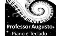 Logo Piano E Teclado Com Prof. Augusto