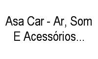 Logo Asa Car - Ar, Som E Acessórios para Carro em São Lourenço