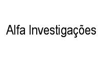 Logo Alfa Investigações em Rio Comprido