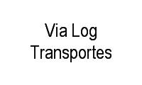 Logo Via Log Transportes em Brasil