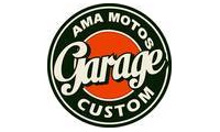 Logo Ama Motos Garage Custom em Guaratiba
