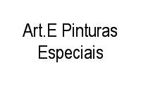 Logo Art.E Pinturas Especiais em Bela Vista