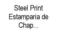Logo Steel Print Estamparia de Chapas de Metais em Capela do Socorro