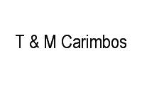 Logo T & M Carimbos em Partenon