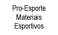 Logo Pro-Esporte Materiais Esportivos