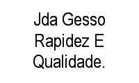 Logo Jda Gesso Rapidez E Qualidade.