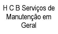 Logo H C B Serviços de Manutenção em Geral