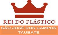Logo Rei do Plástico em Residencial União